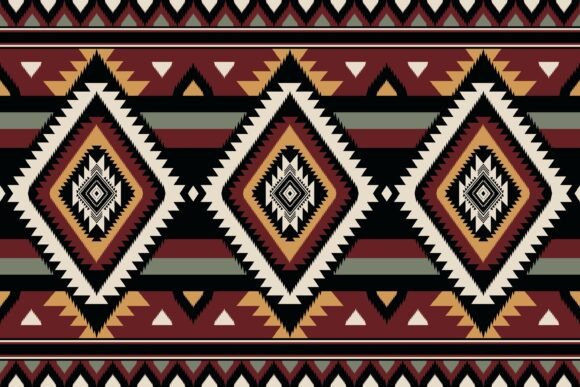 Colorful Aztec Tribal Seamless Pattern Review for Real Projects