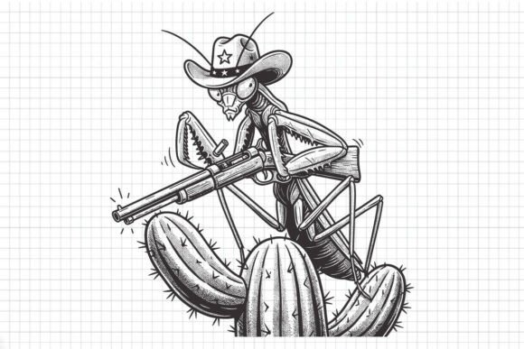Cowboy Praying Mantis SVG: A Designer’s Honest Take