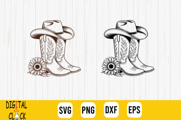 Cowgirl Boots and Flower Western Cowgirl Design Review