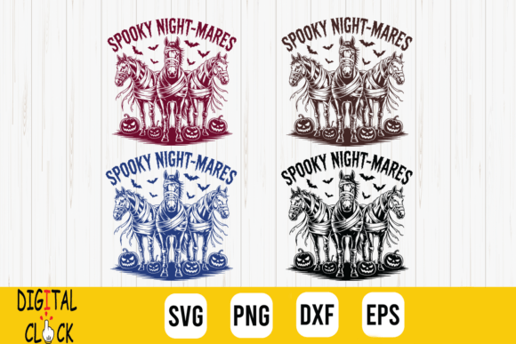 Halloween Spooky Night Mares Horse SVG Review for Real Projects