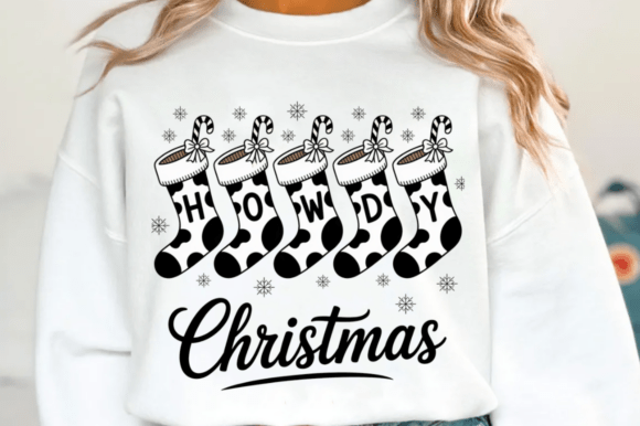 Howdy Christmas SVG PNG Western Holiday Review