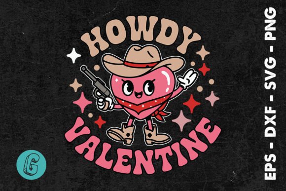 Howdy Valentine Western Pink Heart SVG Review