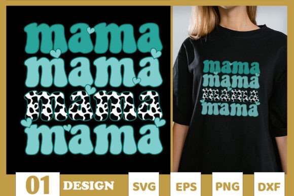Mama Western Cowgirl Love SVG Review