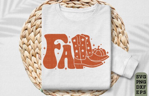 Retro Western Fall PNG SVG Autumn Cowboy Review