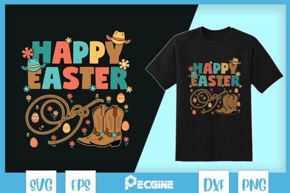Western Happy Easter Bunny SVG Review for Real Embroidery Projects