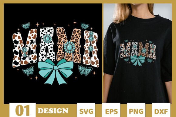 Western Mama Blue Coquette SVG Review for Real Projects