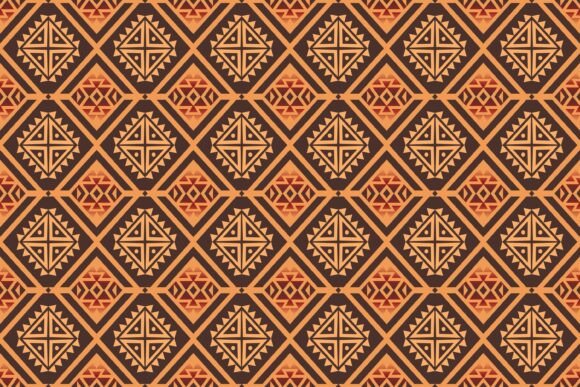 Yellow Red Native American Pattern Review for Real Projects